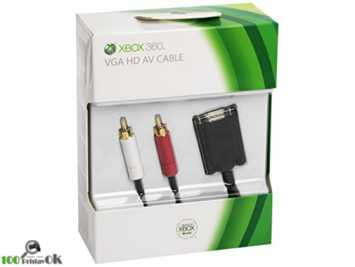 Кабель для подключения XBOX360 Slim к монитору VGA (Оригинал)[XBOX 360]