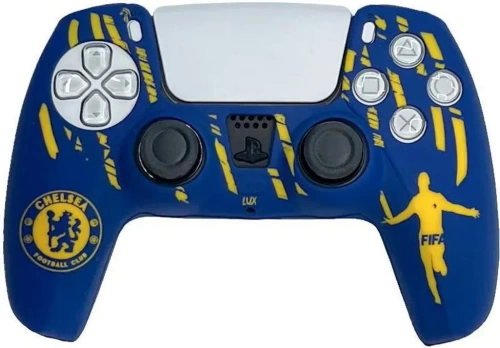 Чехол защитный PS5 Silicone Case for Controller FC Chelsea